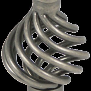 2055 Castella Heritage French Provincial Pewter 34mm Wire Knob