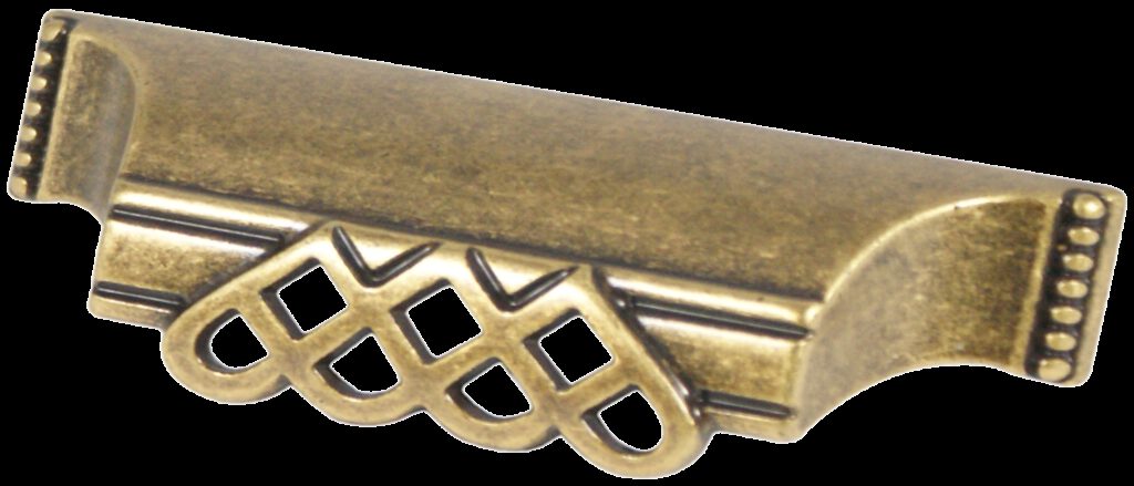 Castella Heritage Venetian Lattice Antique Brass Double Coat Hook