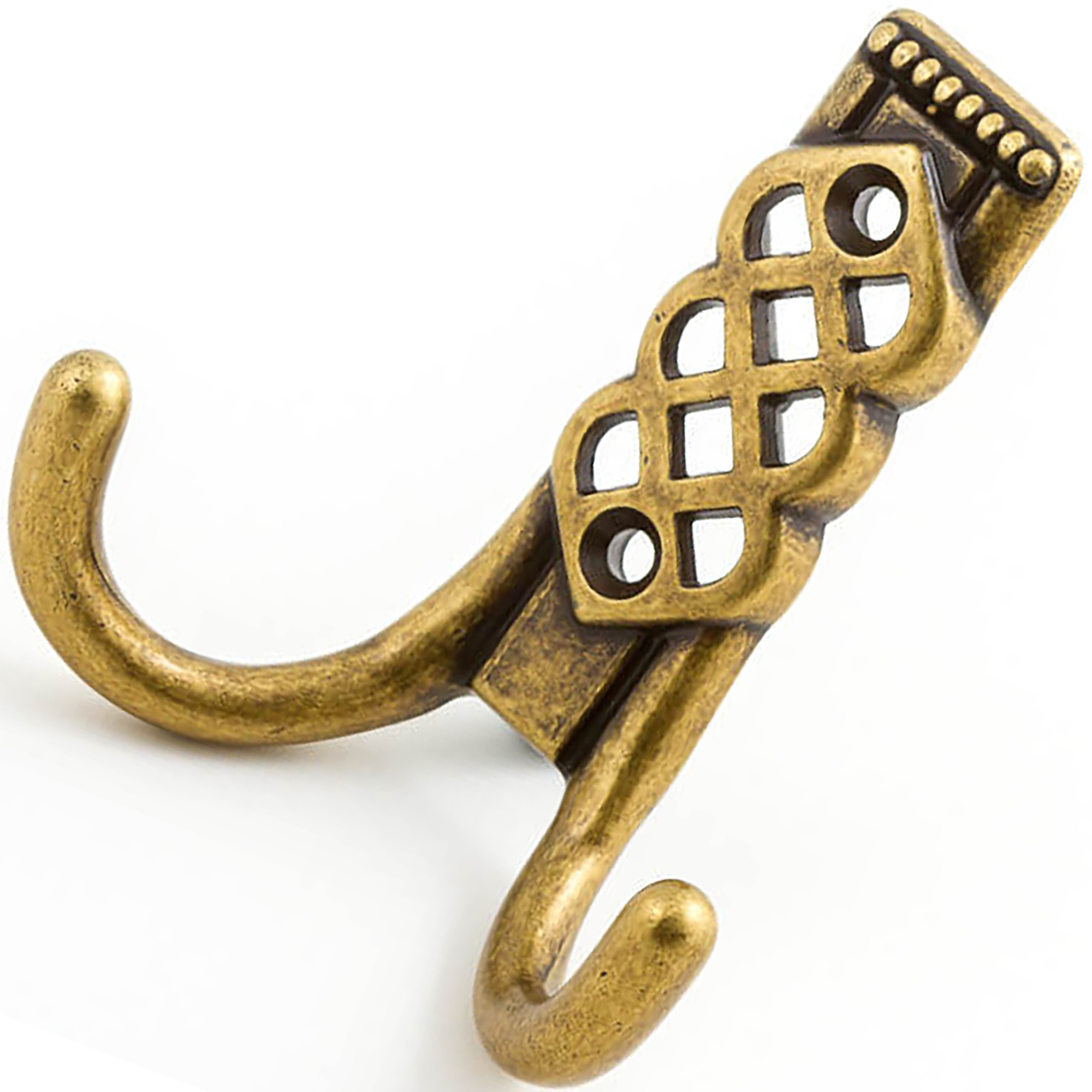 https://www.handles.net.au/wp-content/uploads/2013/02/castella-heritage-venetian-lattice-antique-brass-double-coat-hook-85-085-03.jpg
