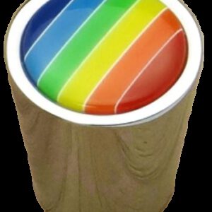 Rainbow Collection Chrome Plated Cone Shaped 25mm Knob