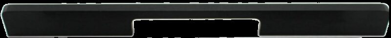 1221 Sencillo Eleganta Kenina Pure Black 192mm Bar Handle