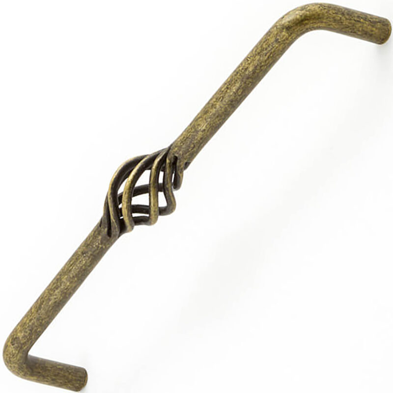 Castella Heritage French Provincial Antique Brass 160mm Wire D Handle 28 160 03