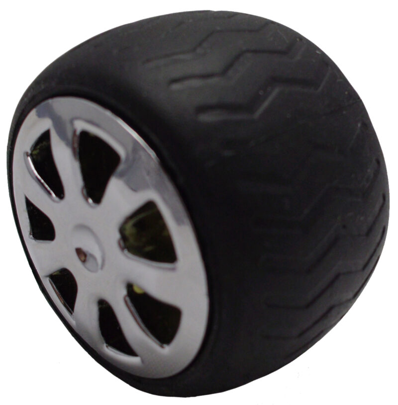 Mancave Tyre Rim Knob Byw Ld 084 Blkslv 5