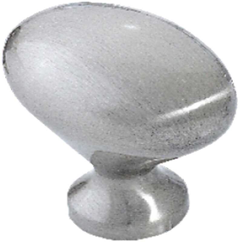 Furnware Dorset Asti Collection Brushed Nickel 30mm Small Oval Knob Dst Oks 30 Brn2