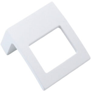 Furnware Dorset Cosenza Collection 32mm White Square Pull Handle Dst K353 32 Wh