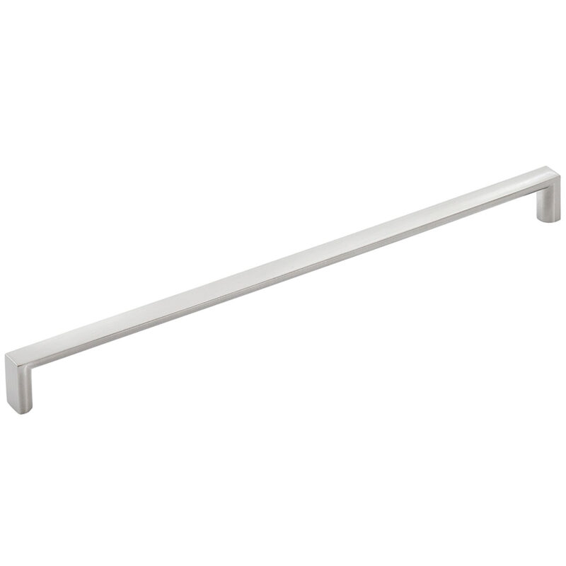 Furnware Dorset Dallas Collection Dull Brushed Nickel 448mm Square D Pull Handle Dst Fdh448 Dbr 1