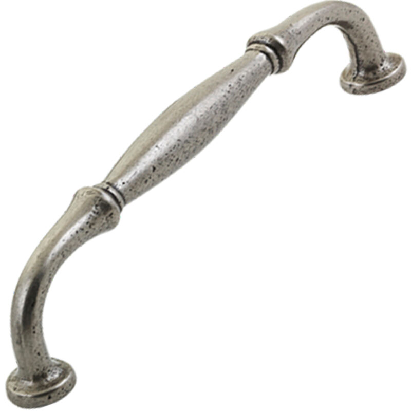 Furnware Dorset Winchester Collection Pewter 128mm Cast Iron D Pull Hn3984 128 Pw 1